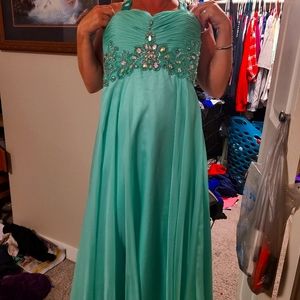 Tell prom dress